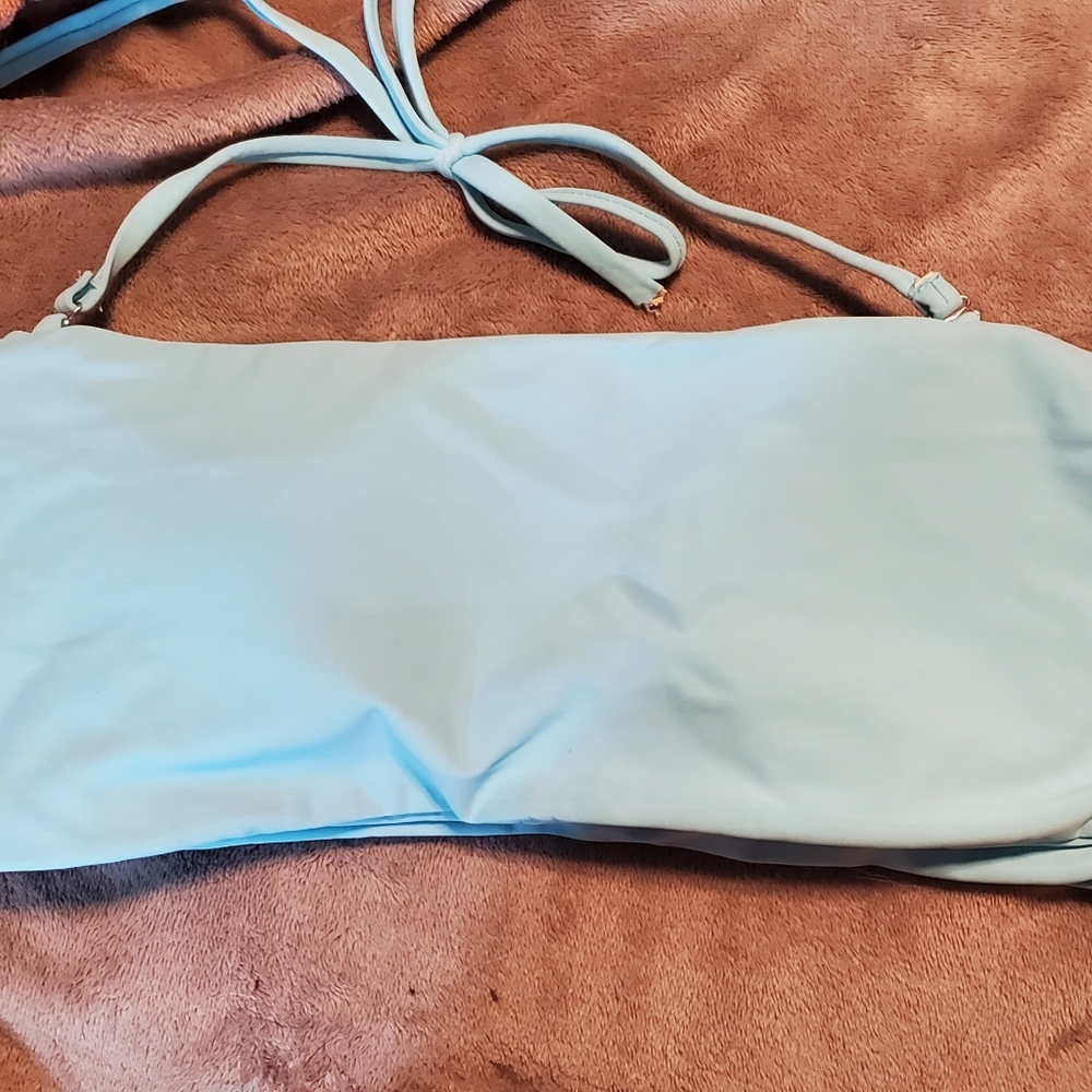 Blue tube top